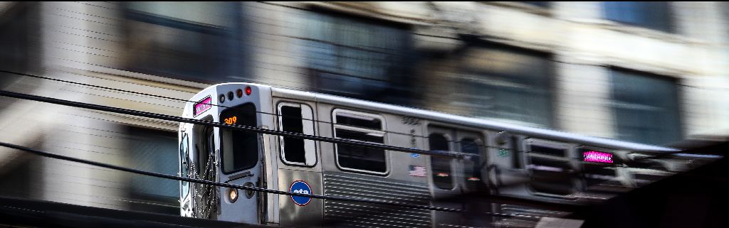 moving train